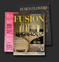 okładki czasopisma Fusion Flowers